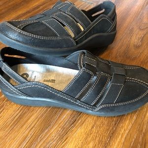 Clark’s Cloudsteppers Sillian Stork Black Size 8